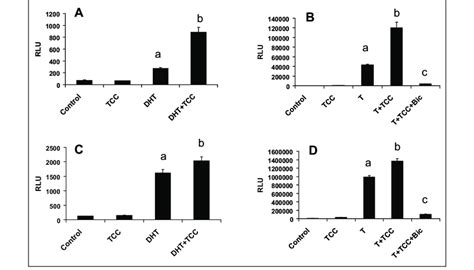 Effect Of Triclocarban Tcc On Androgen Receptor Ar Dependent