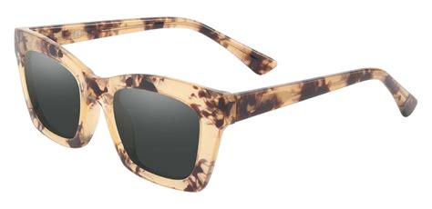 Mckee Rectangle Floral Prescription Sunglasses Womens Sunglasses Payne Glasses