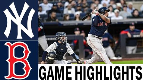 Yankees Vs Boston Red Sox Full Game Highlights Today September