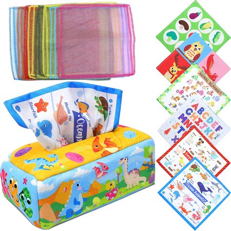 Baby Toy Tissue Box Baby Toys Months Plus Baby Tissue Box Toy