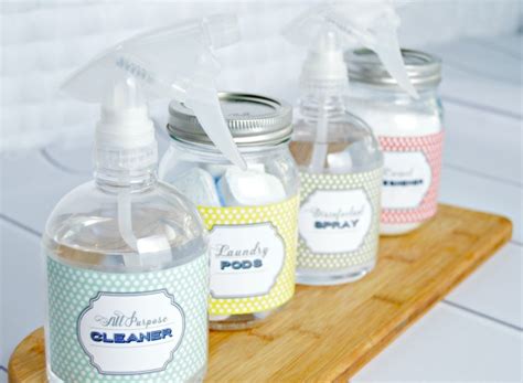 Free Printable Cleaning Labels Mom 4 Real