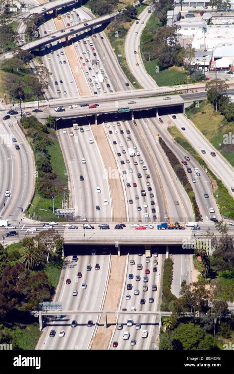 Busy Expressways Los Traffic Angeles Hi Res Stock Photography And