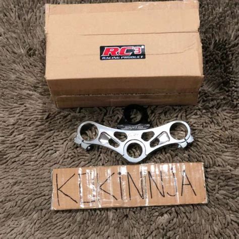 Promo Tripleclamp Rc3 Ninja Rr Krr New Model Tyga Kawasaki Segitiga