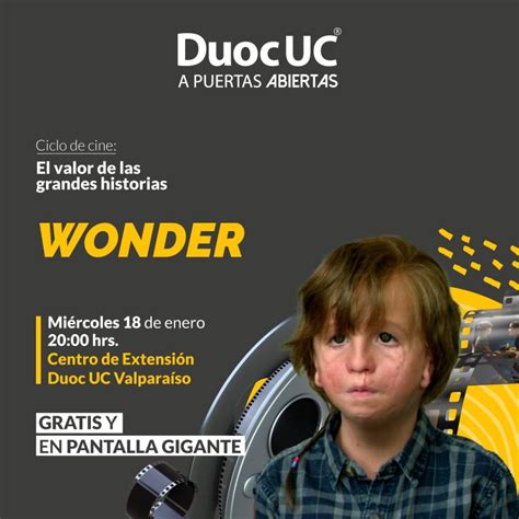 Ciclo De Cine Del Centro De Extensión Duoc Uc Sede Valparaíso