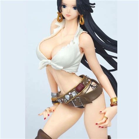 Jual Anime One Piece Sexy Girl Boa Hancock Flag Diamond Ship Pvc Figure New In Box Fsh Di Lapak