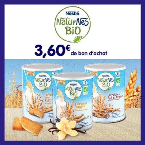 Gagner Bons Dachat Nestl Naturnes Bio Maxi Malins