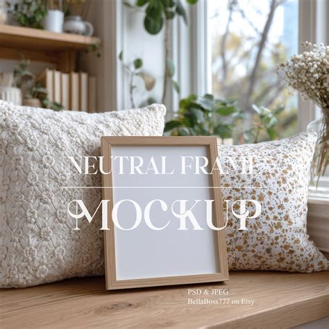 neutral frame mockup photoshop mockup template apartment mockup