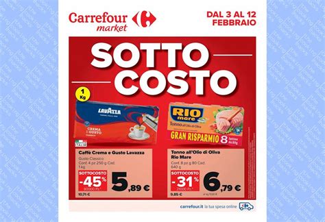 Volantino Carrefour Market Dal 3 Al 12 Febbraio 2023