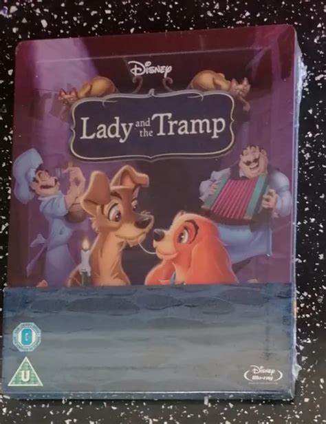 Disneys Lady And The Tramp Blu Ray Zavvi Exclusive Sold Out Steelbook