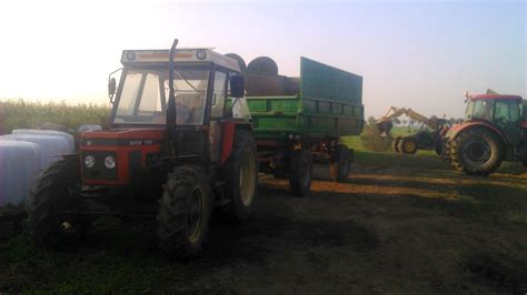 Koszenie Kukurydzy 2016 Ursus Zetor Claas New Holland Case Kuj