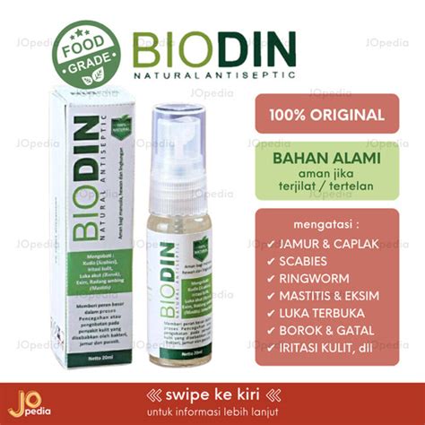 Jual BIODIN SPRAY Obat Jamur Scabies Demodex Luka Kucing Anjing Kelinci