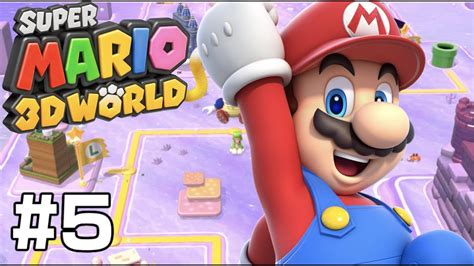 Super Mario 3d World Gameplay Walkthrough Part 5 World 5 With