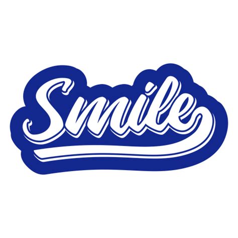 Smile Word Lettering Png And Svg Design For T Shirts