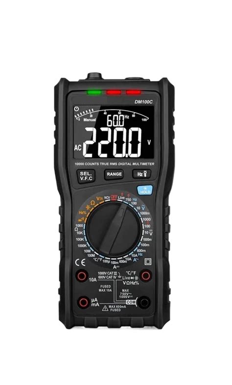 Dm C Counts Multimeter High Precision Temperature Measure Ncv