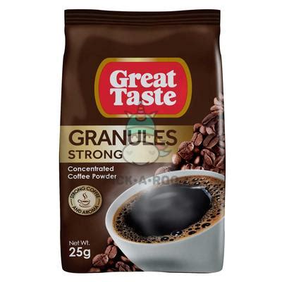 Great Taste Granules Strong Concentrated Coffee Powder Pick A Roo