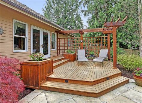 23 Design Ideas To Make Your Deck A Destination Decks Backyard Backyard Deck Patio Deck Designs