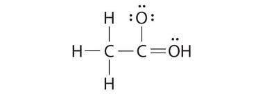 Elector Dot structure of ethanone acid and fluorine - Science - Carbon ...