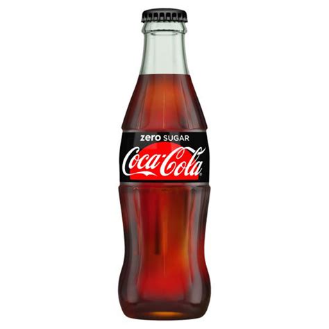 Coke Zero Icon Glass 330ml Allsons