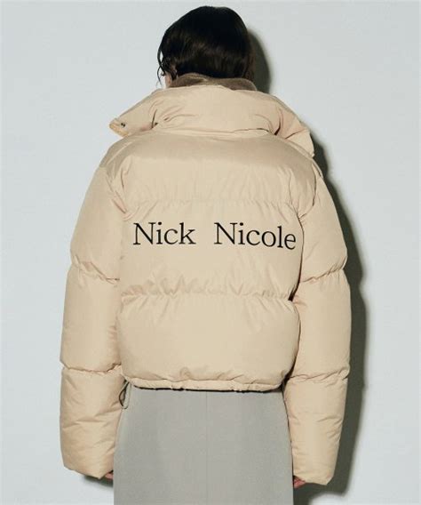 Musinsa Nick Nicole Nicole Volume Puffer Short Padding Beige