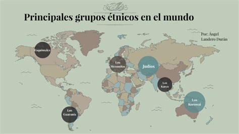 Grupos Etnicos En El Mundo By Angel Landero Duran On Prezi