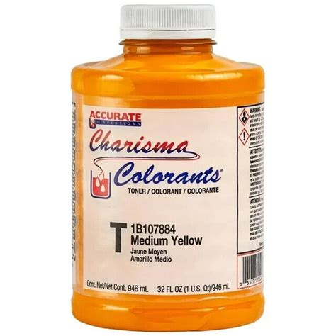 Accurate Charisma Colorant Tint T Medium Yellow 1 Qt EBay