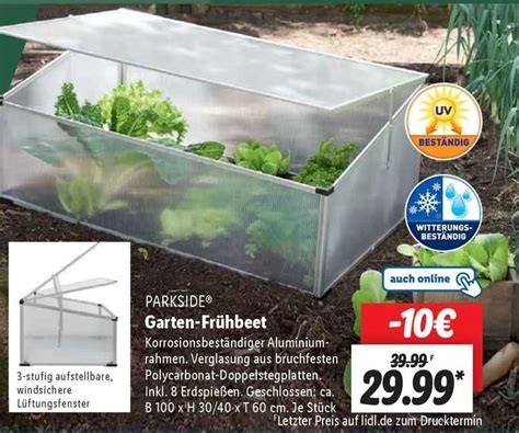 Parkside Garten Fr Hbeet Angebot Bei Lidl Prospekte De