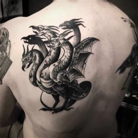 Dragon Hydra Tattoo - TATTOOGOTO