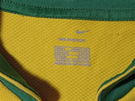 Brazil Brasil National Football Team World Cup Nike Yellow