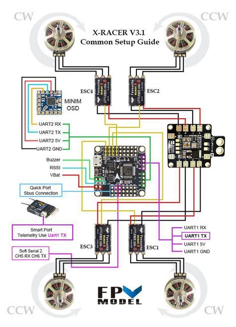 Micro Drone Flight Controller Circuit Diagram