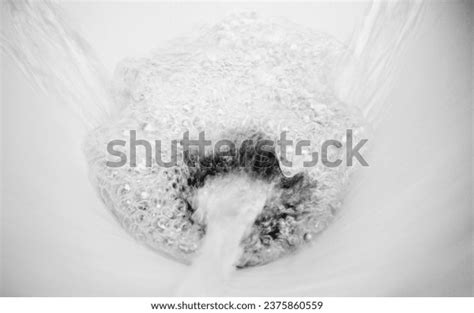 Flushing Toilet Flushing Toilet Flushing Toilet Stock Photo 2375860559