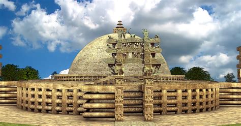 3d Artist And Graphics Desiner The Sanchi Stupa