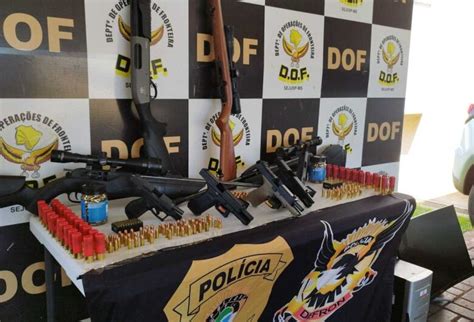 Opera O Cumpre Mandados De Pris O Em Dourados E Aprende Armas E