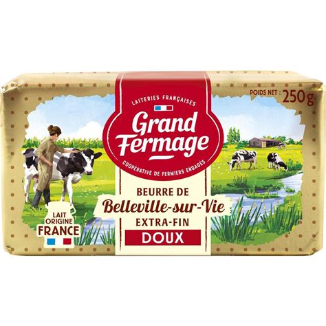 Livraison Domicile Grand Fermage Beurre Doux G