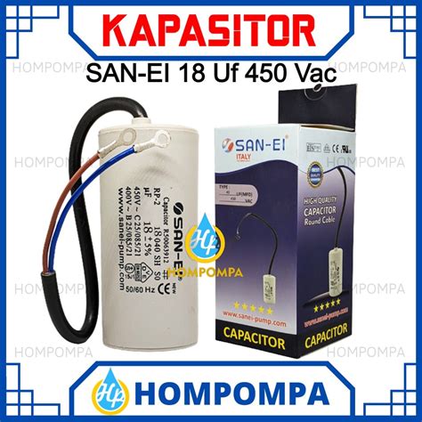 Jual Kapasitor Capasitor Uf Mikro V San Ei Kondensor Kabel Bulat