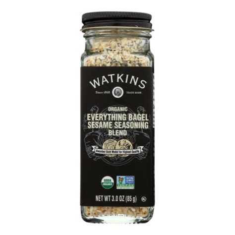 Watkins Seasoning Everything Bagel Sesame 3 Oz Case Of 3 3 Oz Each Kroger