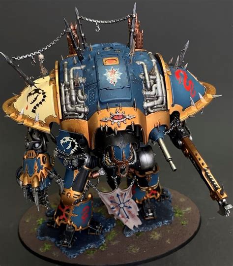 Knight Abominant Chaos Knights Armies of Chaos Warhammer 40K Miniatures ...
