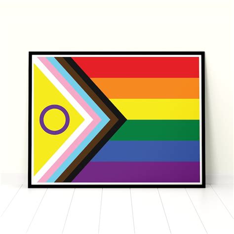 Intersex Inclusive Pride Progress Flag Lgbt Progress Pride Flag Lgbtq