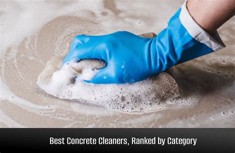 These Are The Best Products For Cleaning Concrete