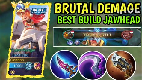 Brutal Demage Build Jawhead Tersakit Item Jawhead Tersakit