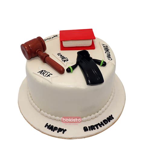 Law Theme Birthday Cake Lawyer Cake Decorations