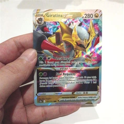 Jual Giratina Vstar S A Rrr Vstar Semesta Pokemon Tcg