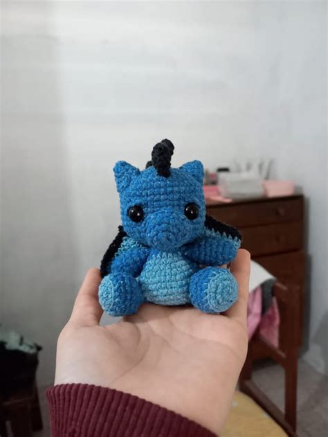 The first time I created an amigurumi I used a very light thread and although the item was cute ...