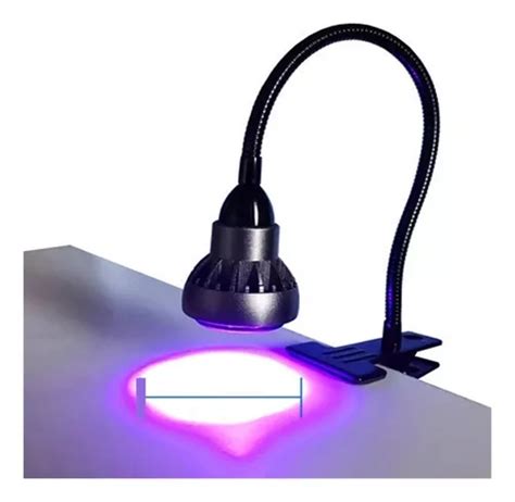 Lámpara Ultravioleta De Curado Uv Foco De Luz 405nm 395nm Meses sin