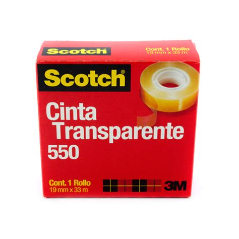 Cinta Adhesiva Transparente Scotch Lumen Mx Arte Y Dise O