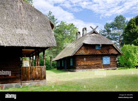 Museum Of Folk Architecture Ethnographic Park Vintage Cottage Th C