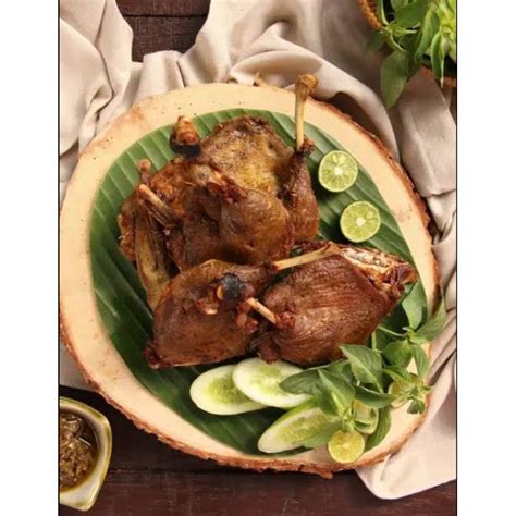 Jual Bebek Ungkep Bebek Siap Goreng Bebek Penyet Sambal Frozen Food