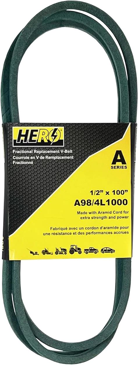 Amazon Hero Inch X Inch Aramid Kevlar Lawn Mower Belt