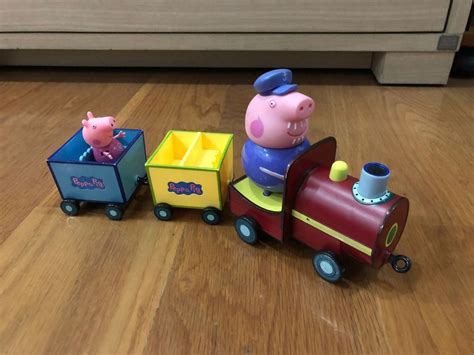 Peppa Pig Train Set, Hobbies & Toys, Toys & Games on Carousell