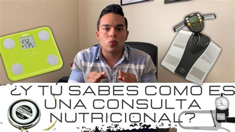 Y T Sabes Como Es Una Consulta Nutricional Youtube