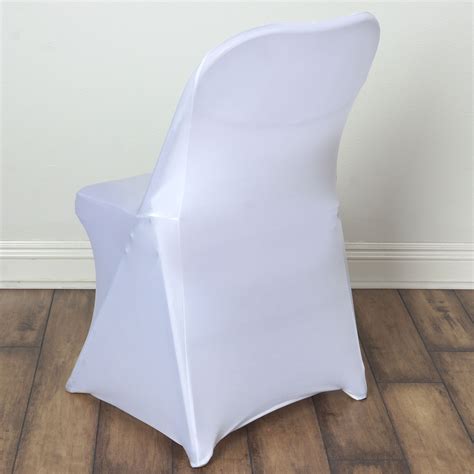 Pcs Stretch Spandex Chair Covers Folding Wedding Party Slipcover